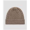 Johnstons of Elgin Berretto Marrone In Cashmere Johnstons Of Elgin