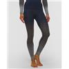 X-Bionic Leggings Termoattivi Da Donna X-bionic Invent Graphics Blu-grigio