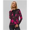 X-Bionic Maglietta A Maniche Lunghe Da Corsa Da Donna X-bionic Corefusion Run Shirt Ls Rosa-nera
