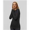 X-Bionic Maglietta A Maniche Lunghe Da Corsa Da Donna X-bionic Xceed Run Shirt Ls Nero-grigio