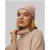 Allude Berretto Beige In Cashmere Da Donna Allude