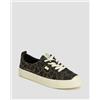 Cariuma Sneakers In Camoscio Cariuma Oca Suede Black Jaguar Print
