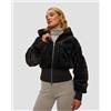 Moose Knuckles Giacca Nera In Pelliccia Da Donna Moose Knuckles Rose De Lima Bunny