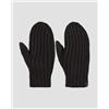 UGG Guanti Da Donna Ugg Chunky Rib Mitten Neri
