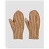 UGG Guanti Da Donna Ugg Chunky Rib Mitten Marroni