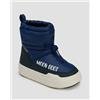 Moon Boot Stivali Da Neve Blu Scuro Per Bambini Moon Boot Jr Park Tube Mid Wp