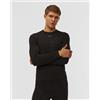 X-Bionic Maglietta A Maniche Lunghe Termoattiva Da Uomo X-bionic Mightywool Shirt Ls Nera