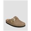 Birkenstock Ciabatte Da Donna Birkenstock Boston Big Buckle Shearling Leoi Narrow