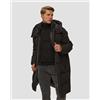 Moose Knuckles Giacca Nera Da Uomo Moose Knuckles Everest Long Puffer