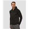 Unity Original Maglione Nero Con Cerniera E Cappuccio Da Uomo Unity Original Chris