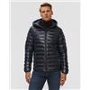 J Lindeberg Piumino Da Uomo J.lindeberg Oden Light Down Hood Blu Scuro
