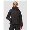 Descente Piumino Da Sci Da Donna Descente Double Collar Jacket Nero