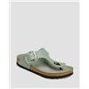 Birkenstock Ciabatte Menta Da Donna Birkenstock Gizeh Bb Lena Hs Regular