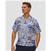 Paul and Shark Camicia Di Lino A Maniche Corte Da Uomo Paul&shark