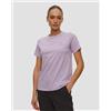 Arcteryx T-shirt Da Donna Arcteryx Kragg Sl Cotton Emblem Crew Ss W Viola