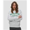 PE Nation Felpa Grigia Da Donna Pe Nation Dynamic Sweat
