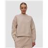 Lacoste Felpa Beige Da Donna Lacoste