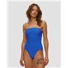 Seafolly Costume Da Bagno Intero Blu Da Donna Seafolly Dd Bandeau One Piece
