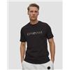CP Company T-shirt Da Uomo C.p. Company 30/1 Jersey Short Sleeve Chest Logo Nera