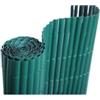 EuroGarden Recinzione da esterno in pvc eurogarden monofacciale verde 3x1 metri