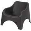 Poltrona da esterno nuvola in polipropilene antracite 79x81x71 cm