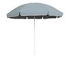 EuroGarden Ombrellone da spiaggia rotondo eurogarden grigio 240x240 cm