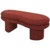 BellaHome Panca bellahome onda mattone 106x43x43 cm