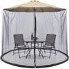 EuroGarden Zanzariera per ombrellone eurogarden con zip 3x3 m