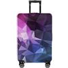 Tripnuo Elastico Coperture per Valigie Applicare alla 18 ''-32 ''Valigie, Custodie Protettive per Valigie Accessori di Viaggio Luggage Protector Suitcase Cover (Geometry, S)