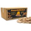 Feuerbällchen RaiffeisenWaren Palline da fuoco, accendino per barbecue, accendino per camino, accenditore (lana ecologica realizzata con prodotti naturali, per accendere carbone barbecue, falò o caminetti), scatola
