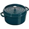 Staub 28 cm - Cocotte Casseruola Rotonda In Ghisa Smaltata