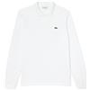 Lacoste Polo Classic Fit Long sleeve Uomo White