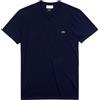 Lacoste T-shirt Classic In Pima Uomo Blue Navy