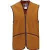 Barbour Gilet Warm Pile Lining Waistcoat Zipin Uomo Beige