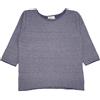 Alyki Cashmere Maglia Azzurra Donna Cream/Navy