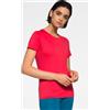 Rewoolution T-shirt SS Rose Donna Rosa