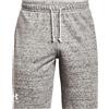 Under Armour Pantaloncini Rival Terry Uomo Onyx White