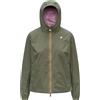 Kway Giacca Lil 2.0 Plus.2 Reversible Donna Green Lichen/Violet Glicine