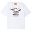 Universal Overall T-shirt Hot Dog Uomo White