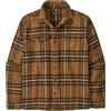 Patagonia Camicia Fjord Flannel Uomo Deer Brown