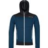 Ortovox Maglia Fleece Light Hoody Uomo Deep Ocean