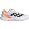 Adidas Scarpe da Tennis Defiant Speed 2 Uomo Cloud White/Core Black/Lucid Orange