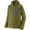 Patagonia Maglia R1 Air Full-Zip Hoody Uomo Caper Green