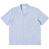 Universal Works Camicia Seersucker Uomo Pale Blue