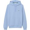Lacoste Maglia Classic Fit Hoody Uomo Light Blue