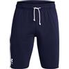 Under Armour Pantaloncini Rival Terry Uomo Midnight Navy/Onyx White