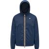 Kway Giacca Jeke Reversible Interlock Blue Depth/Blue Insigne