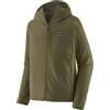 Patagonia Giacca R1 TechFace Hoody Uomo Basin Green
