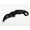 V-STORM COLTELLO TASCABILE KARAMBIT NERO