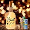 Herbst Regali decorativi per le donne, luce della bottiglia, regali personalizzati, luce della felicità con scritta, migliore amica, compleanno, Natale, regalo di compleanno per moglie e buon amico